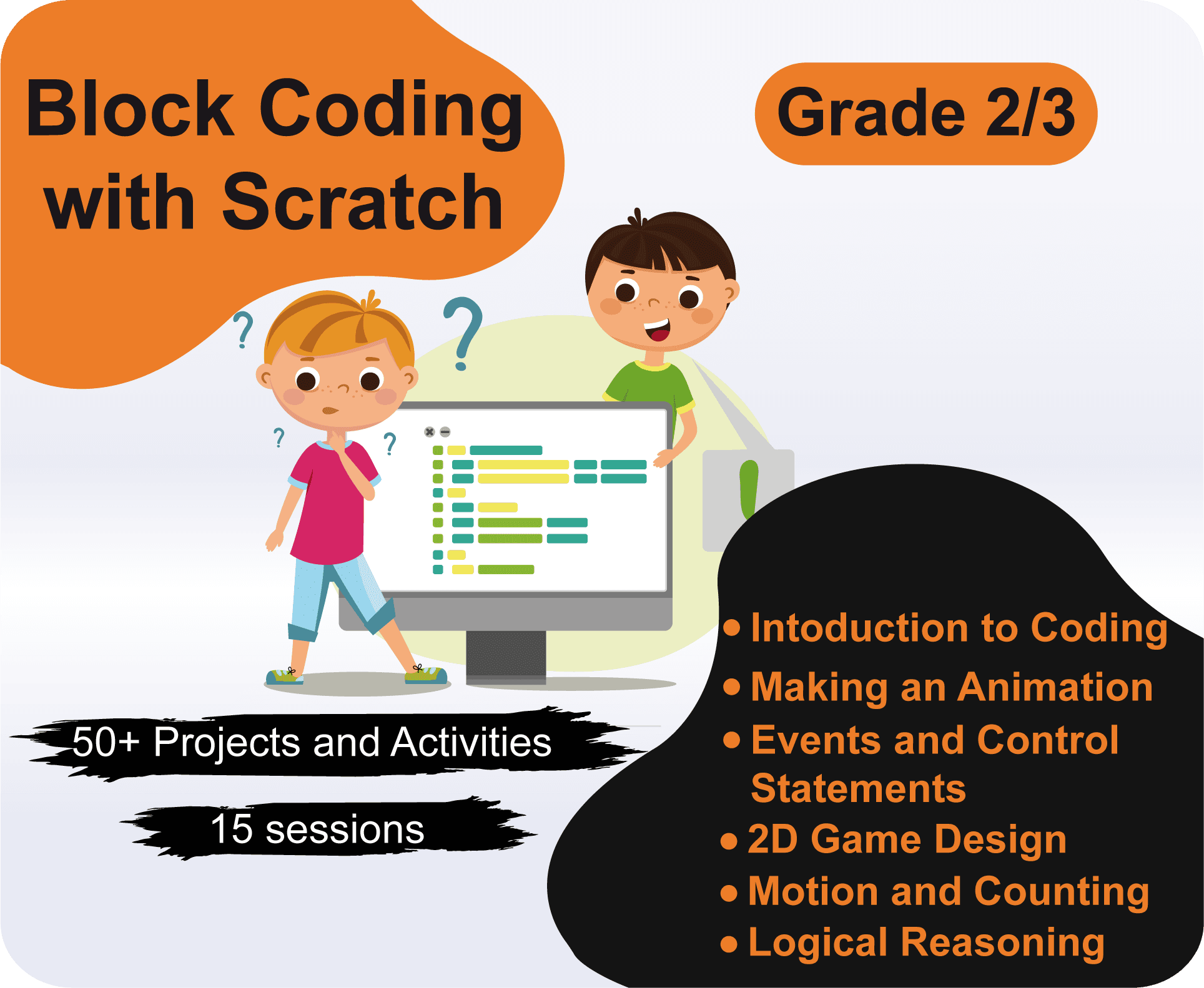 Block Coding with Scratch